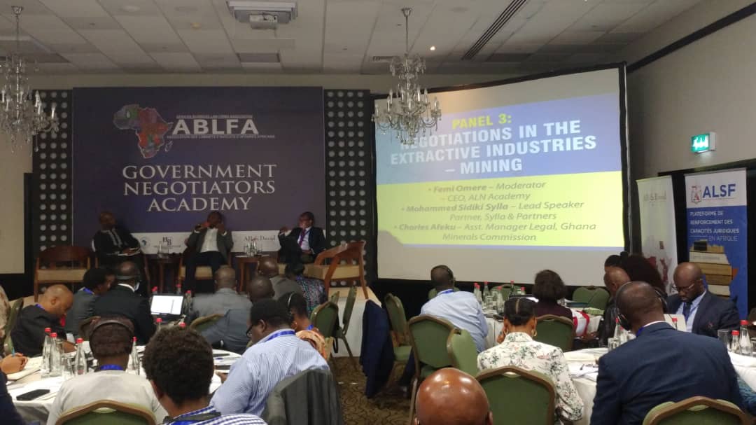 africalegal's tweet photo. Panel 3- Négociations dans l'industrie extractive - Secteur minier

Femi Omere, Director, ALN Academy
Mohammed Sidiki, Associate, Sylla &amp; Partners
Emery Mukendi, Ghana Mineral Commission https://t.co/zrxmSUKUjP