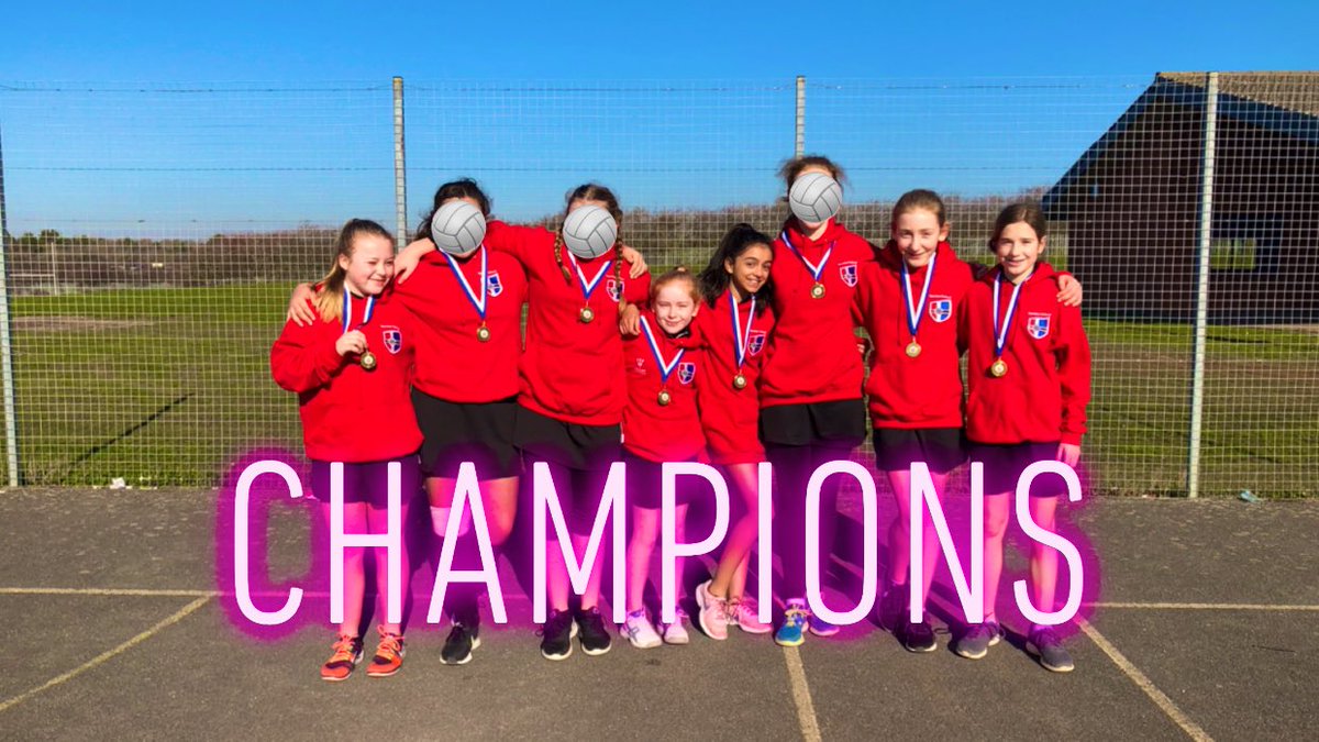 SponnePE's tweet photo. Year 7 county plate Champions!! #sponnenetball #ThisGirlCan #proudCoach #countyplate https://t.co/AhPp3iC0N0