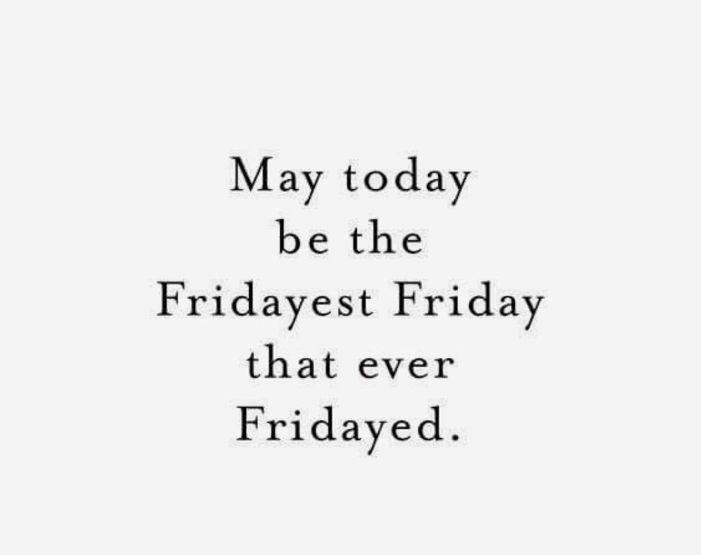 Happy Friday sisters!!!