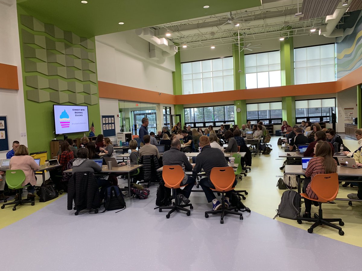 MrCauhorn's tweet photo. Excited to be a a part of today’s #INeLearn Coaches edCamp! @techyashley & @dianargill did an awesome job of organizing and executing an amazing day of professional learning! #WCSeLearning @MrHowettSci https://t.co/et4UQtPAzq