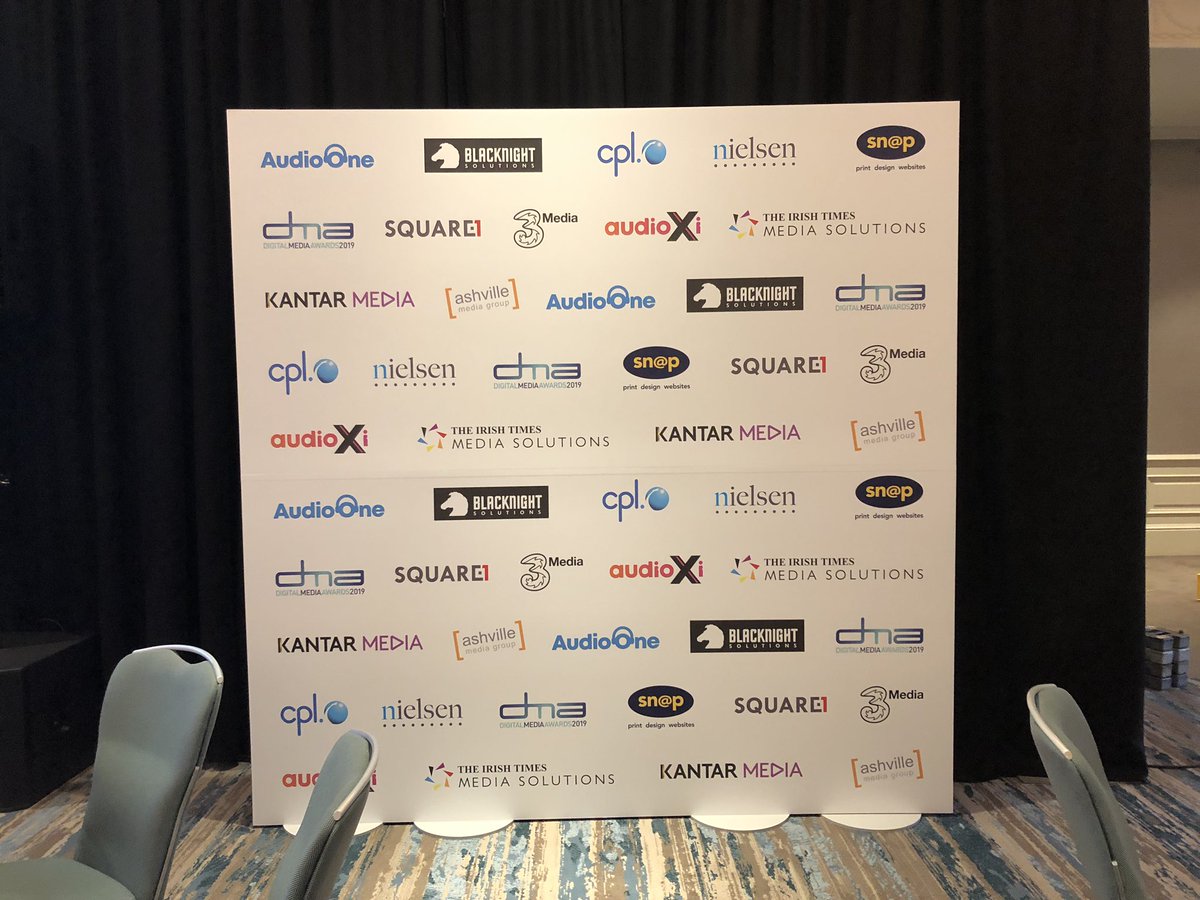 SnapIreland's tweet photo. #DMA2019 the Snap Brand is All made up and set for the meet and greet. @digitalmedia_ie awards tonight .... now for hair and makeup for us #snappeople ... to complete this picture @BurlingtonRd #irishevents, #irishmarketers https://t.co/WFG3bSRE0Z
