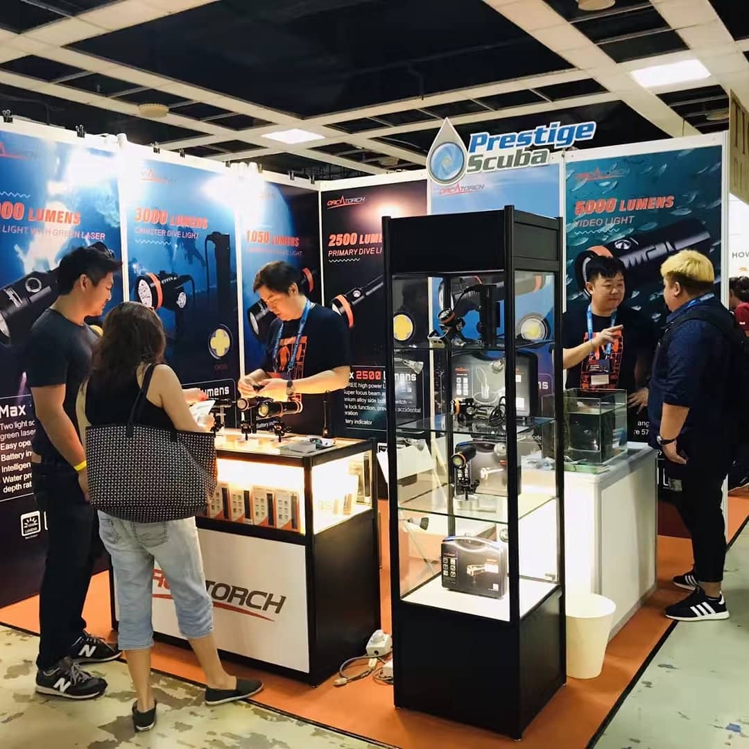 ORCATORCH's tweet photo. Day one!
We are so glad to meet many friends at the DRT Show Malaysia 2019. Pls stop by our booth #C122. We are waiting here for you!
#orcatorch #drtshow2019 #drtshowmalaysia #drtmalaysia #divelights https://t.co/LxuyRvtmWy