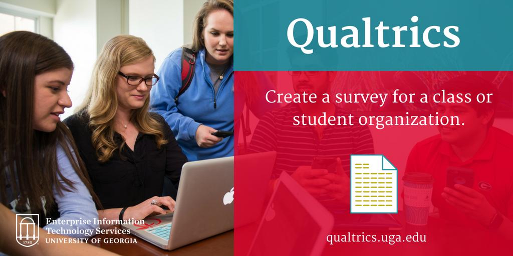 Eits Uga On Twitter Qualtrics Can Organize Your Survey Data