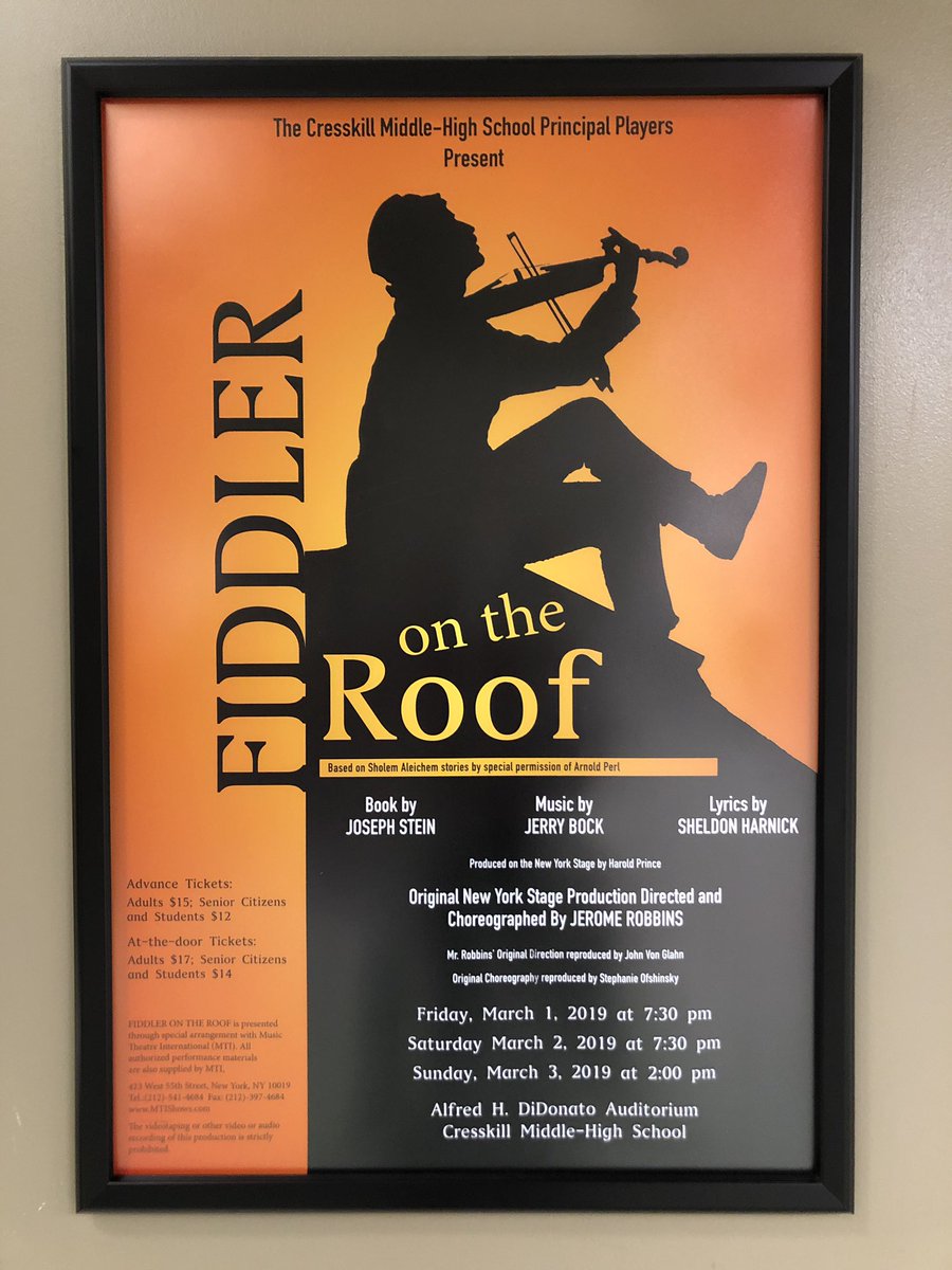 Another great poster by <a href="/cresskilldesign/">CHS Design Dept.</a> ! Designed and printed in house for <a href="/CresskillChoir/">Cresskill Choir</a> musical.  <a href="/CresskillMSHS/">Cresskill MS/HS</a>