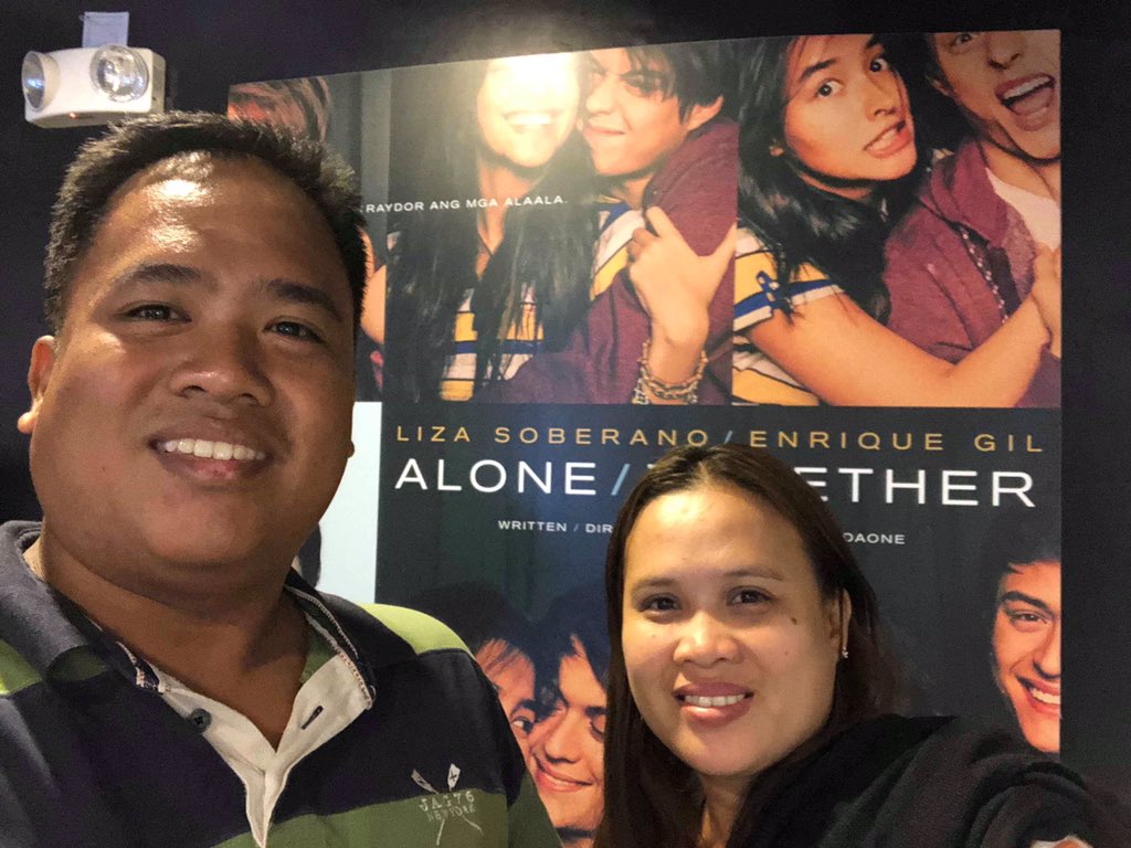 JoanBravo19's tweet photo. Done watching ALONE/TOGETHER valentines date naming mag asawa ππ π#Alonetogetherfridate ~valentines date~ https://t.co/3Sgz92YnjE