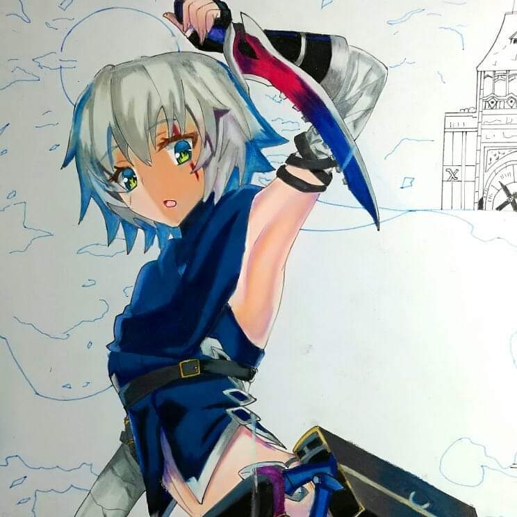 DiegoPanchez4's tweet photo. Jack Fate 🌕💓🎨
Me encantó este dibujo como me quedo con todo el fondo 💓🌕vh sobretodo el personaje. Me gustó mucho 🎨🎨🎉🎉
#anime #AnimeGirl #animedark #jackfate #animeart #sketches #sketchart #fanart #animes # https://t.co/Wb0TQBn5PA