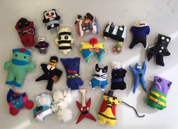 Howard_news's tweet photo. Congratulations to the Year 7 students who completed their textiles 'Pugly' project this week. There were some fantastic creations made! 

Here are a few examples. Can you guess which career theme each one has?  #KS3textiles https://t.co/7S8mTJLGMK