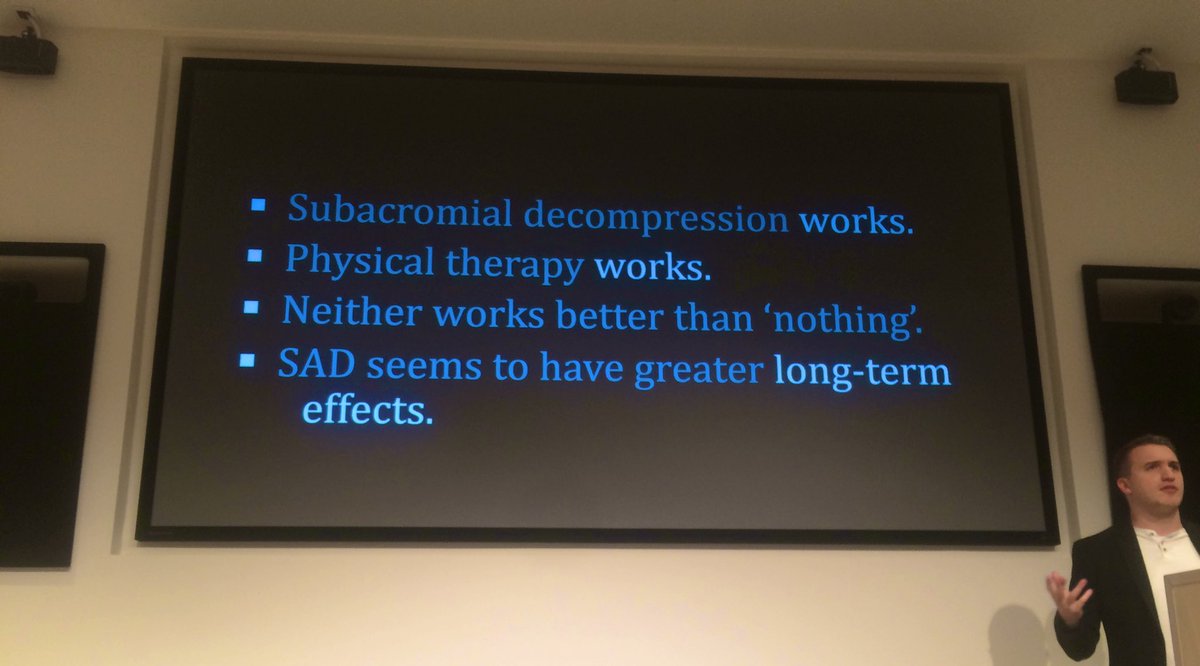 ashjamesphysio's tweet photo. Refutations in research are a massive opportunity for success ....

This is our starting point not a time to throw anything out ....

#ShoulderStudyDay2019 

@chrisjblunt https://t.co/rbrQNeDuML