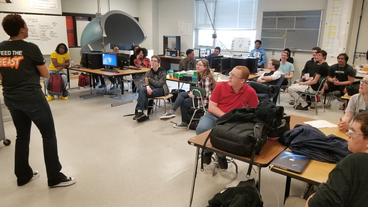 Lenovo Public Speaking Mentorship Program kickoff. Over the next few months @lenovo employees will mentor our Academy students in public speaking. On May 1st Lenovo will host us for the culminating event where someone will win a Yoga Tablet. <a href="/NAFCareerAcads/">NAF</a> <a href="/wcpssmagnets/">WCPSS Office of Magnet Schools (Choice Schools)</a>