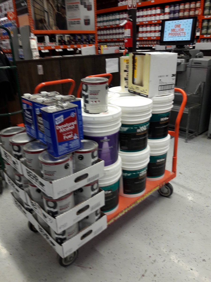 Behr rep <a href="/Roy05573176/">Roy</a> bringing in this nice pro order sale this morning