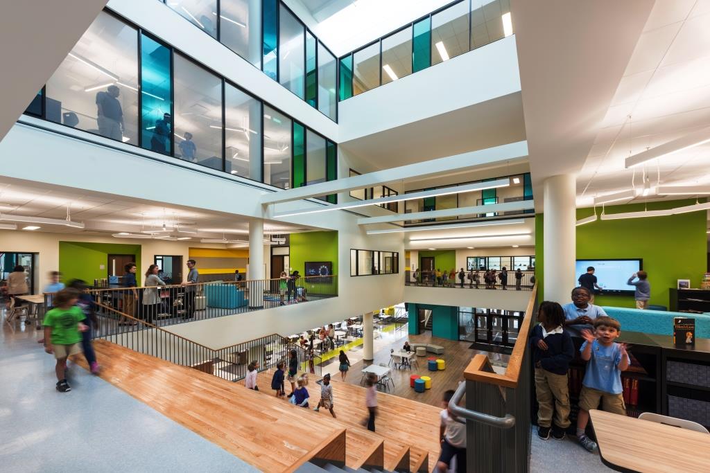 OHFacilities's tweet photo. It's shining silver today! Congrats to @CLEMetroSchools for achieving LEED Silver for their new Campus International School. Two thumbs up for the project team and their efforts @ThenDesignArch @ICONOhio @OHFacilities @USGBC @USGBCOHIO @OHEducation @OHEducationSupt https://t.co/uaZmNQVKSo