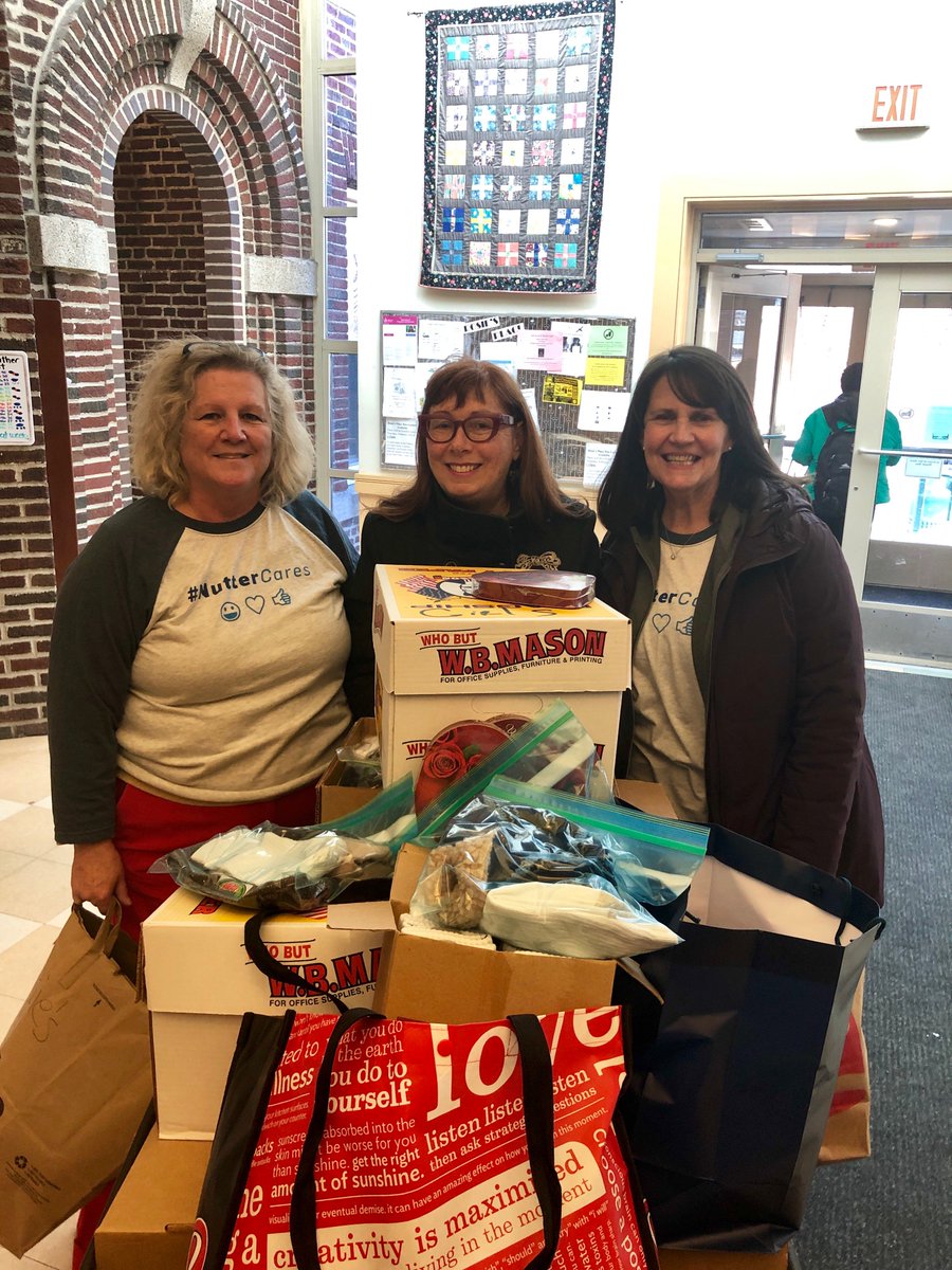 NutterLaw's tweet photo. With temperatures dropping in Boston, we wanted to give back in a way that has an immediate impact. Socks are often the most requested items in homeless shelters, so we are sending socks to @RosiesPlace and @PineStreetInn to be distributed to those in need. #NutterCares https://t.co/9RB7pSPxGl