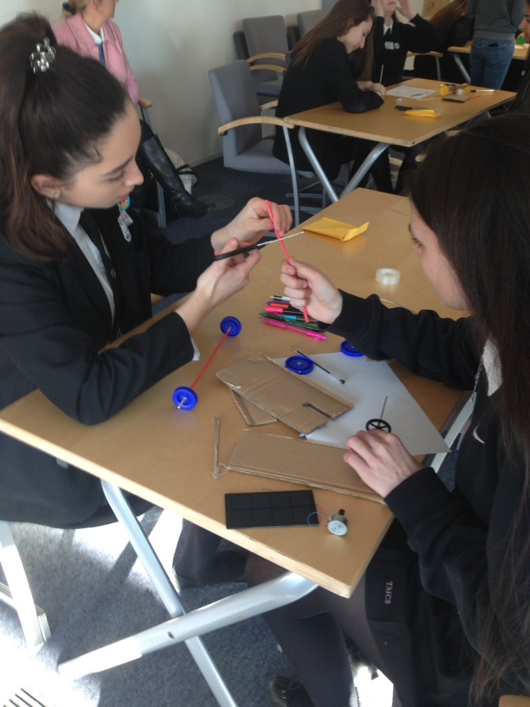 MissLKefala's tweet photo. Groups of girls raced to design and make their own solar powered cars with great results! Last image shows the winning 🚗 @MagnaCartaSch @tmcsjanzan https://t.co/RaWgZZ9R4B