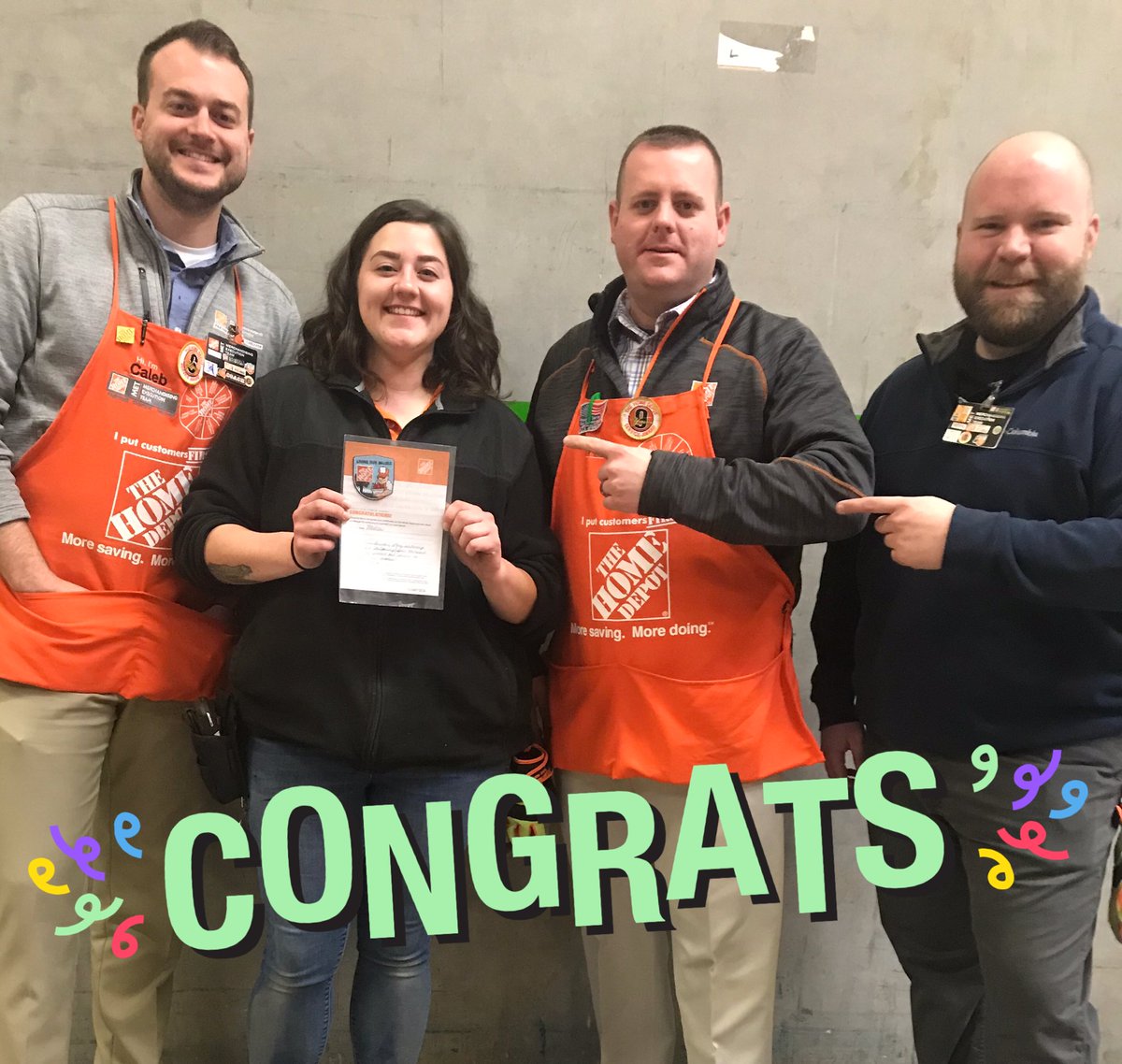 Madison is 3904’s MET Associate of the month!! Thanks for all you do! #SWBest #topguns