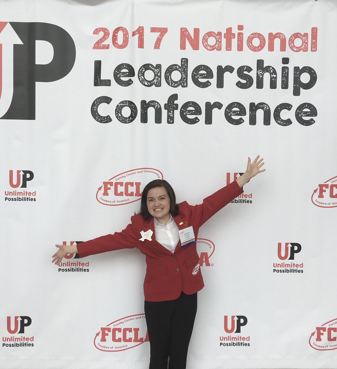 FCCLAVPpr's tweet photo. Nothing beats attending NLC and seeing thousands of FCCLA members #UniteinRed while celebrating this incredible organization. Celebrate the last day of FCCLA Week by wearing red & showing your FCCLA spirit! #FCCLAUnites #FCCLAWeek https://t.co/myzmjMexp2