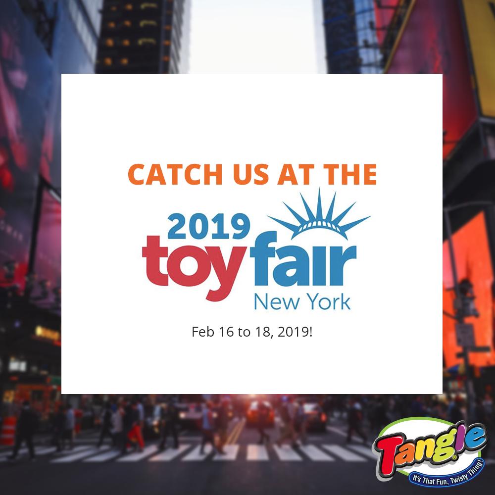 TangleCreations's tweet photo. Hey New Yorkers, keep your eyes peeled for #TangleCreations at the New York Toy Fair happening from Feb 16th - 18th, 2019! #NYToyFair #ToyFairNY2019 https://t.co/jBy1mOo3Kn