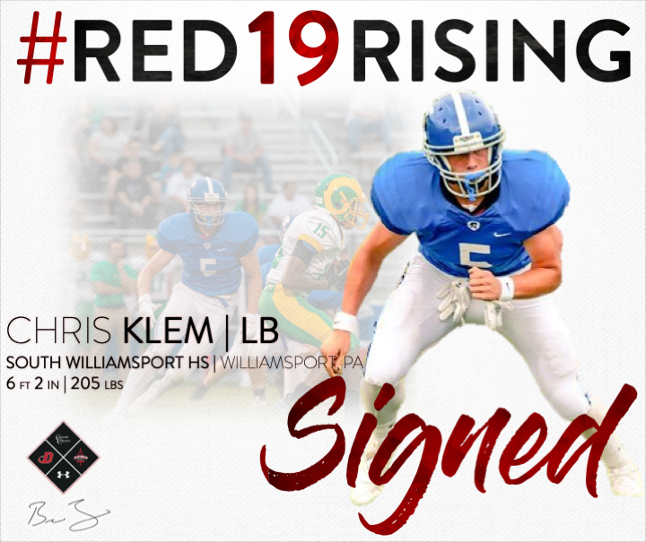 CoachFordyce_DC's tweet photo. Excited that LB @Cklem_05 has officially joined the #RedDevilTakeOver #ForksUp #Red19Rising https://t.co/aOXV7wFDzv