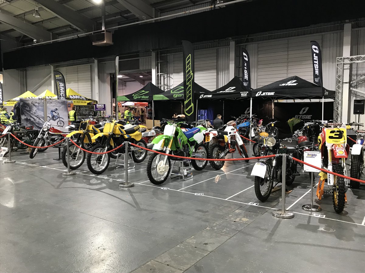 Exhibitors are now making the final touches to their stands ready for the #ClassicBikes event tomorrow! We can't wait to see everyone at the show! #TIC #Telford
