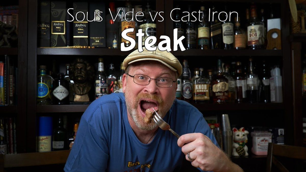CitySteading's tweet photo. What's better for #CookingSteak? #SousVide or #CastIron?
Find out in our latest video! https://t.co/bDcqHRwrr6 #CitySteading https://t.co/J8oU9YmVTF