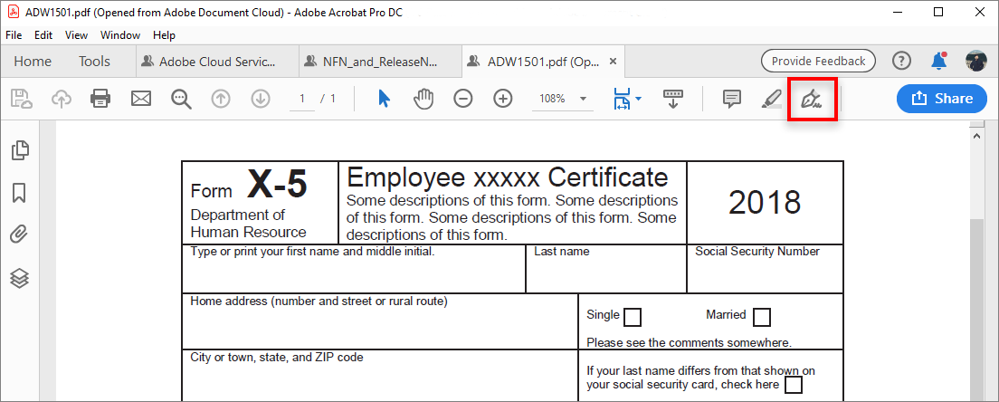 Acrobat's tweet photo. #FormTipFriday. Get single-click access to fill & sign any document with the Global Sign tool: https://t.co/XVJyiTBiGP https://t.co/jJ14Cz2rn7