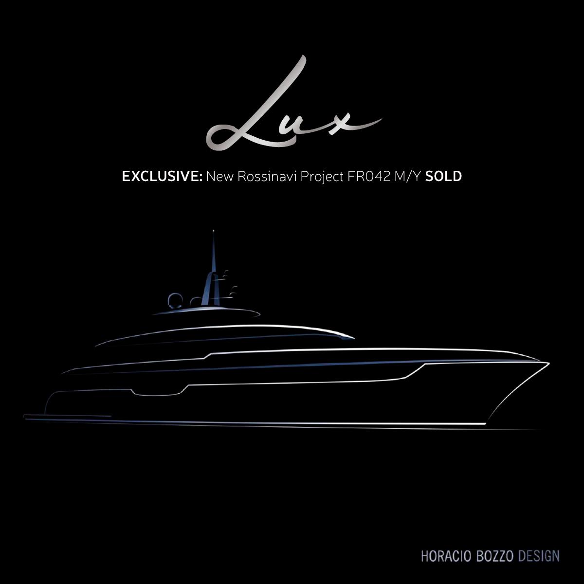 Rossinavi's tweet photo. EXCLUSIVE: New #Rossinavi Project FR042 “LUX” M/Y SOLD.
The latest Rossinavi project born for a comfortable, silent and unrestricted navigation. USA Client, Delivery: 2021
#luxyacht #fr042 #horaciobozzo #teamfordesign #enricogobbi #yacht #luxury #yachting #superyacht https://t.co/CRfMWuoIBe