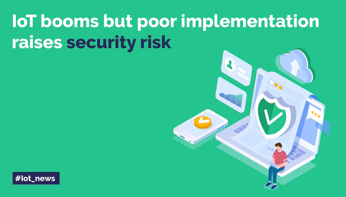 blynk_app's tweet image. A recent report suggests that 1 in 4 businesses have experienced monetary loss because of improperly securing their systems as they brought #IoT services on board: bit.ly/2TSpWP0
#Blynk_app #Blynk #IoT_news