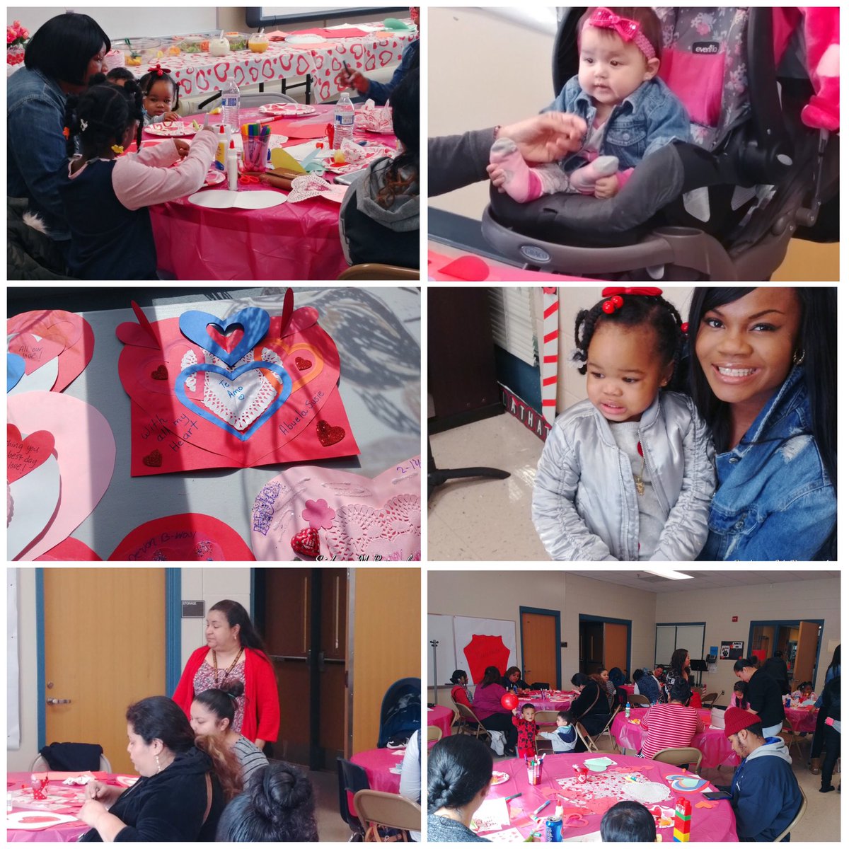 DiggsLatham's tweet photo. Thanks for the #ValentinesDay Parent Craft Day @DiggsPta!  Thanks to all the parents for attending. #DLESFocus #LearningCommunity #SchoolFamily https://t.co/fQ0S5Hy1Gk