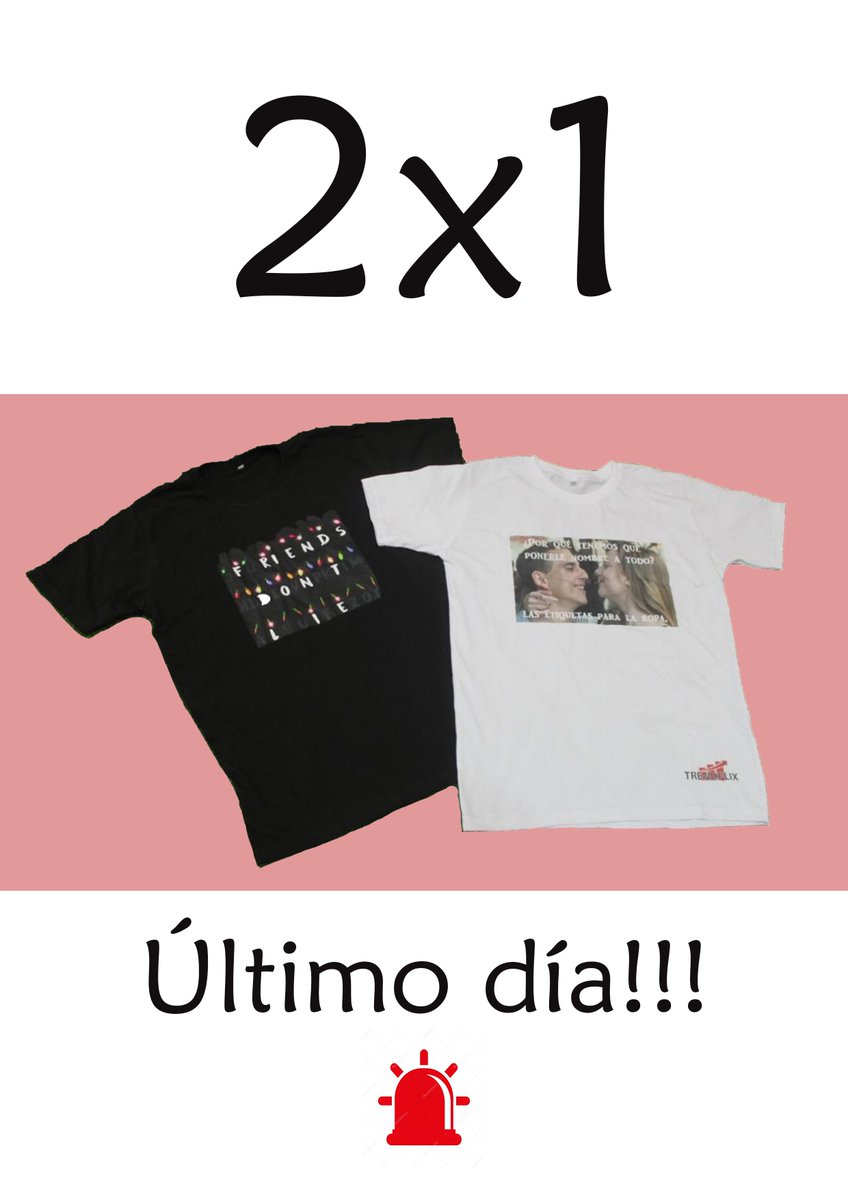 TrendflixPeru's tweet photo. ÚLTIMO DÍA DE LA PROMOCIÓN!!! 🚨

2X1 😍 https://t.co/L2fnibqBPU