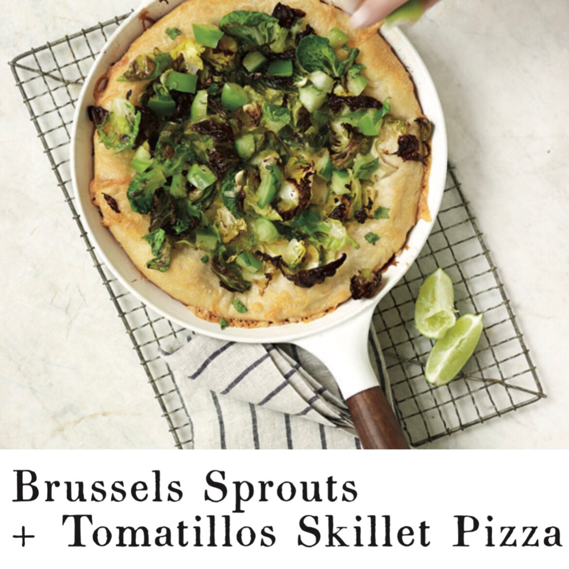 NikkiDinki's tweet photo. You guys gave EACH of these pizzas the EXACT same number of votes!! So I’m giving you BOTH RECIPES—Brussels Sprouts + Tomatillos NOW, Cauliflower Crust later! 😉 https://t.co/gkgHrDo9Pk #meatontheside #pizzaisneverwrong #pizzaislife #fancypizza #za #veggiepizza #veggiesonmypizza https://t.co/2hl8n2MWc1