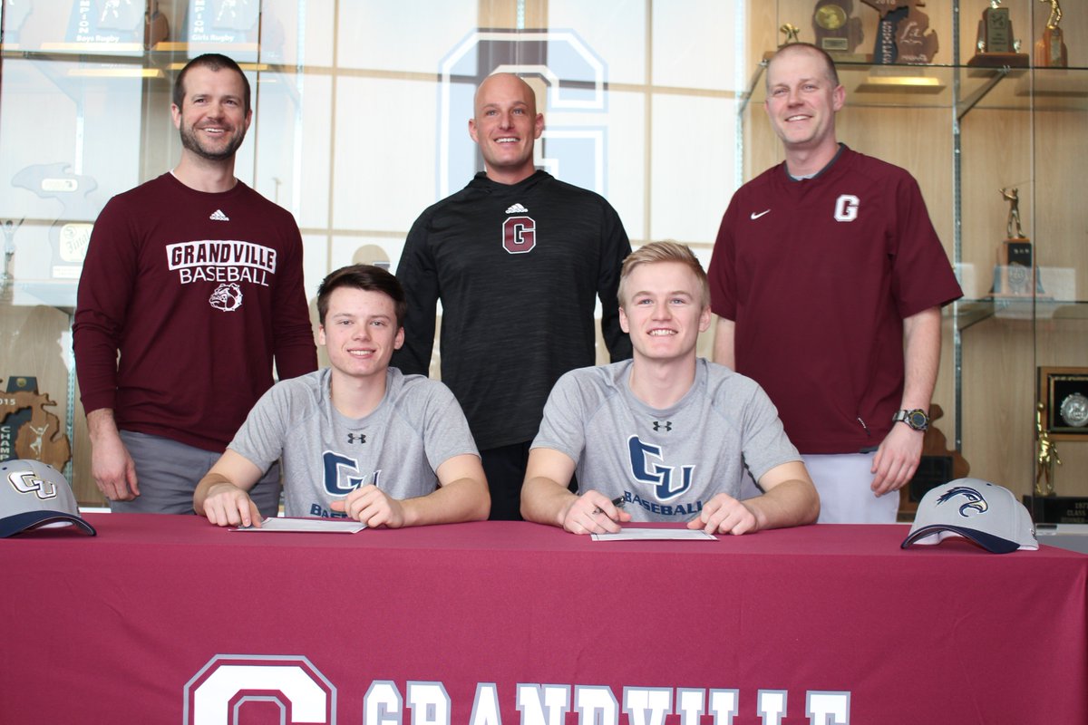 Cornerstone baseball is lucky to snag these two! Congrats to Evan and Landon for signing today to play at the next level! #bulldognation
<a href="/CornerstoneBAS/">Cornerstone Baseball</a>