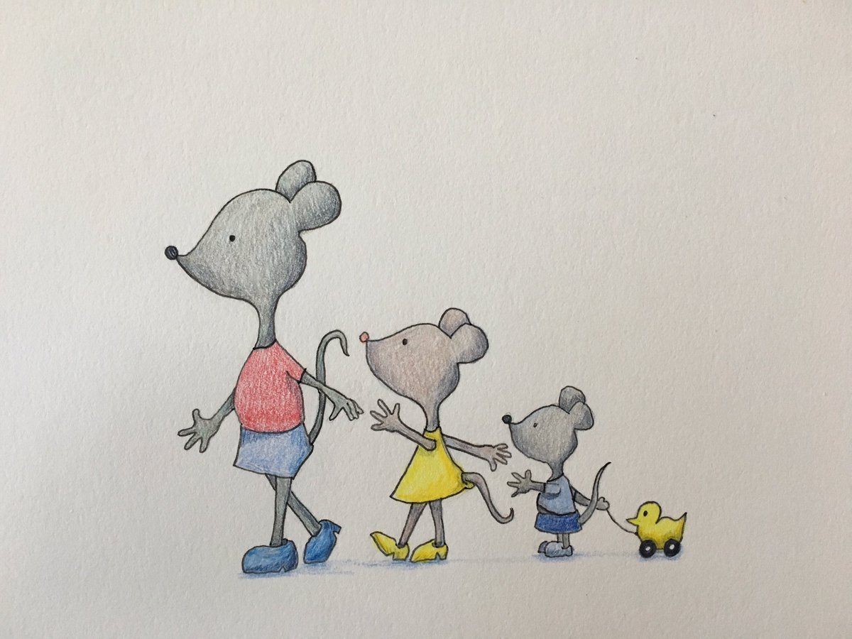 Suzanne Tamberrino I Ve Got Mice On My Mind Mouse Illustrator Kidlitart Siblings