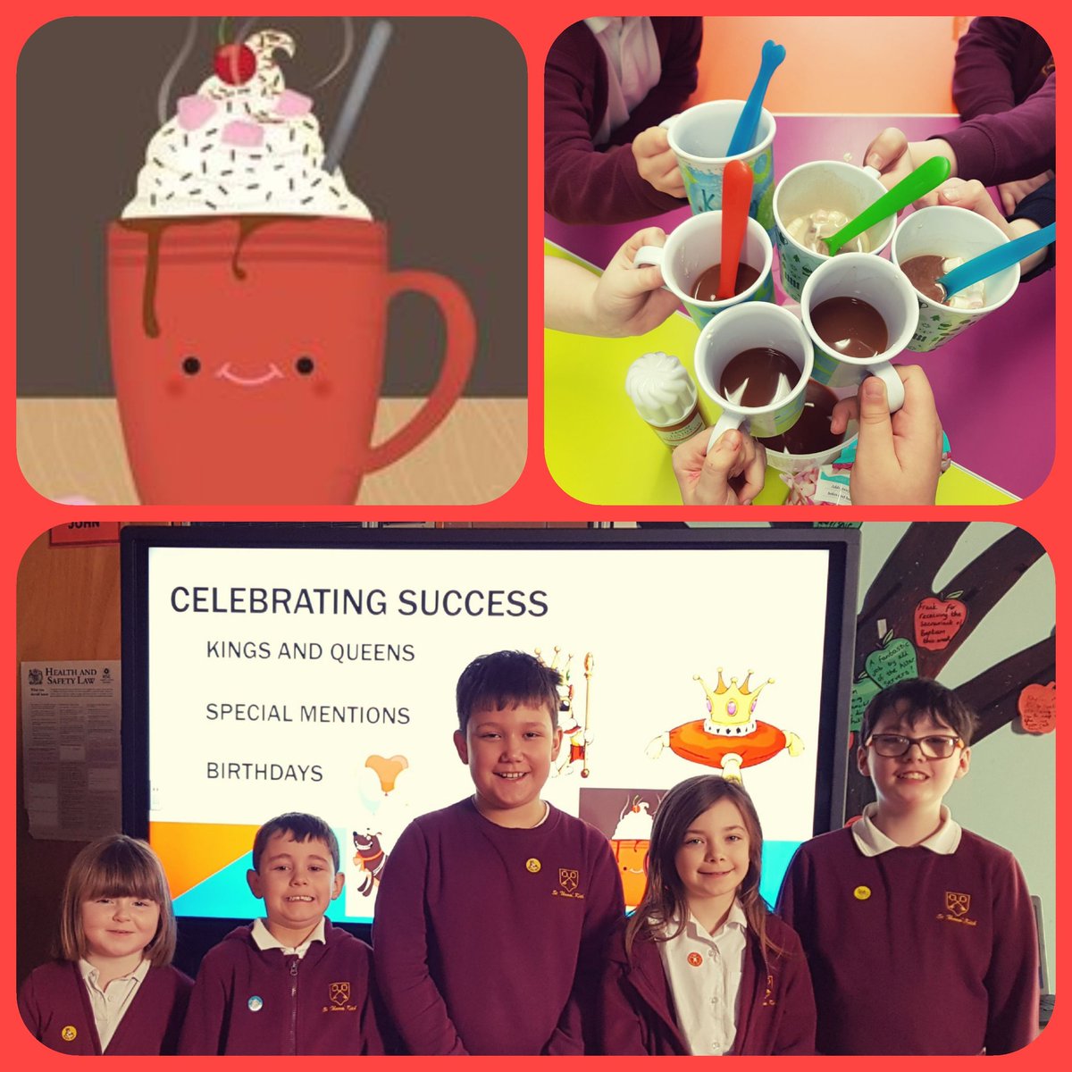 StThomasKeith's tweet photo. Today we were celebrating our pupils who have gone over and above in their learning this week. They have been using and modelling many of our 'key' values. 
#HotChocFri #OverAndAbove #successful #StThomasRC #unlockingourfuture #keystolearning #keystosuccess #keystobelonging https://t.co/RP8rwAwpYZ