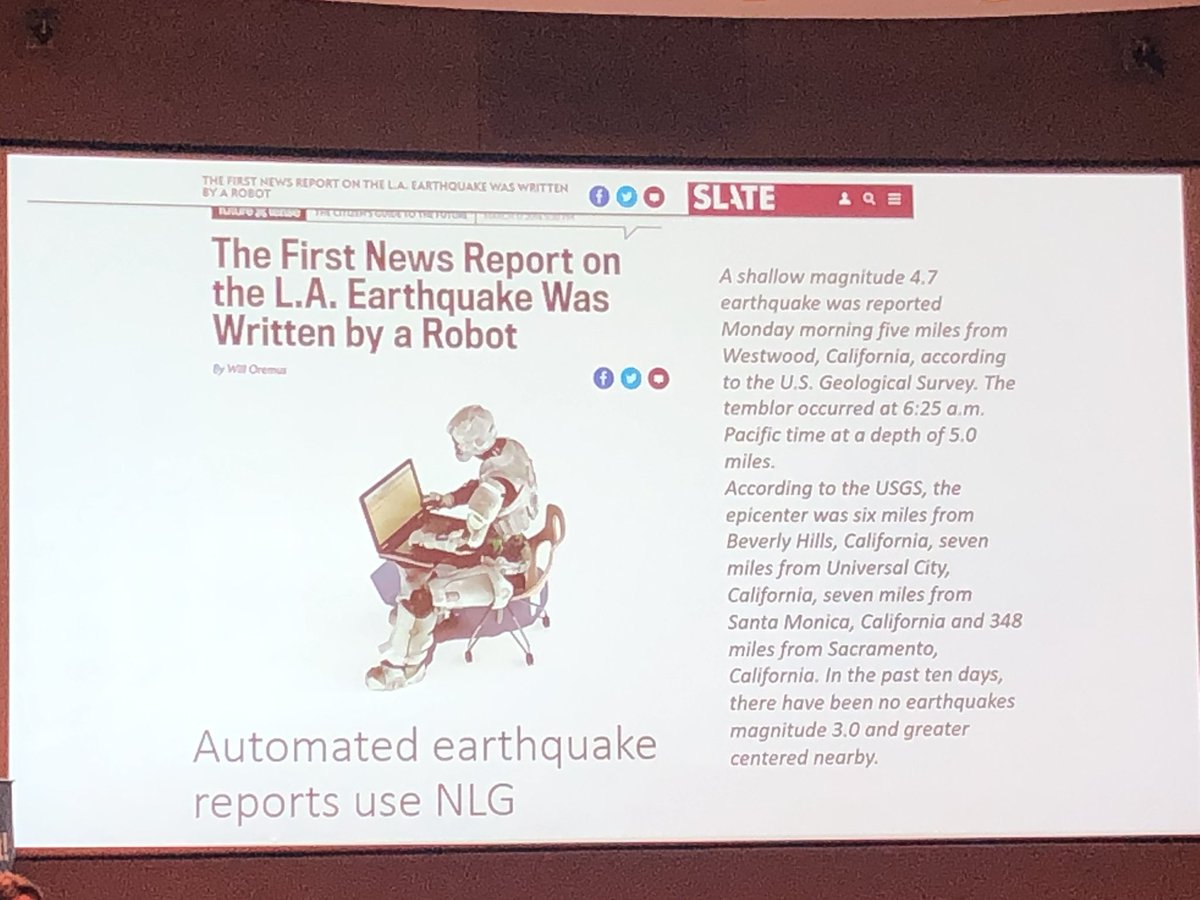 eileenmell's tweet photo. Rut Roh... @SciencePOD making a room full of PIO’s nervous. Luckily @sgaudin and I are on excellent terms with robots. #AAASmtg #PIOsem19 https://t.co/UpzxEthy9D