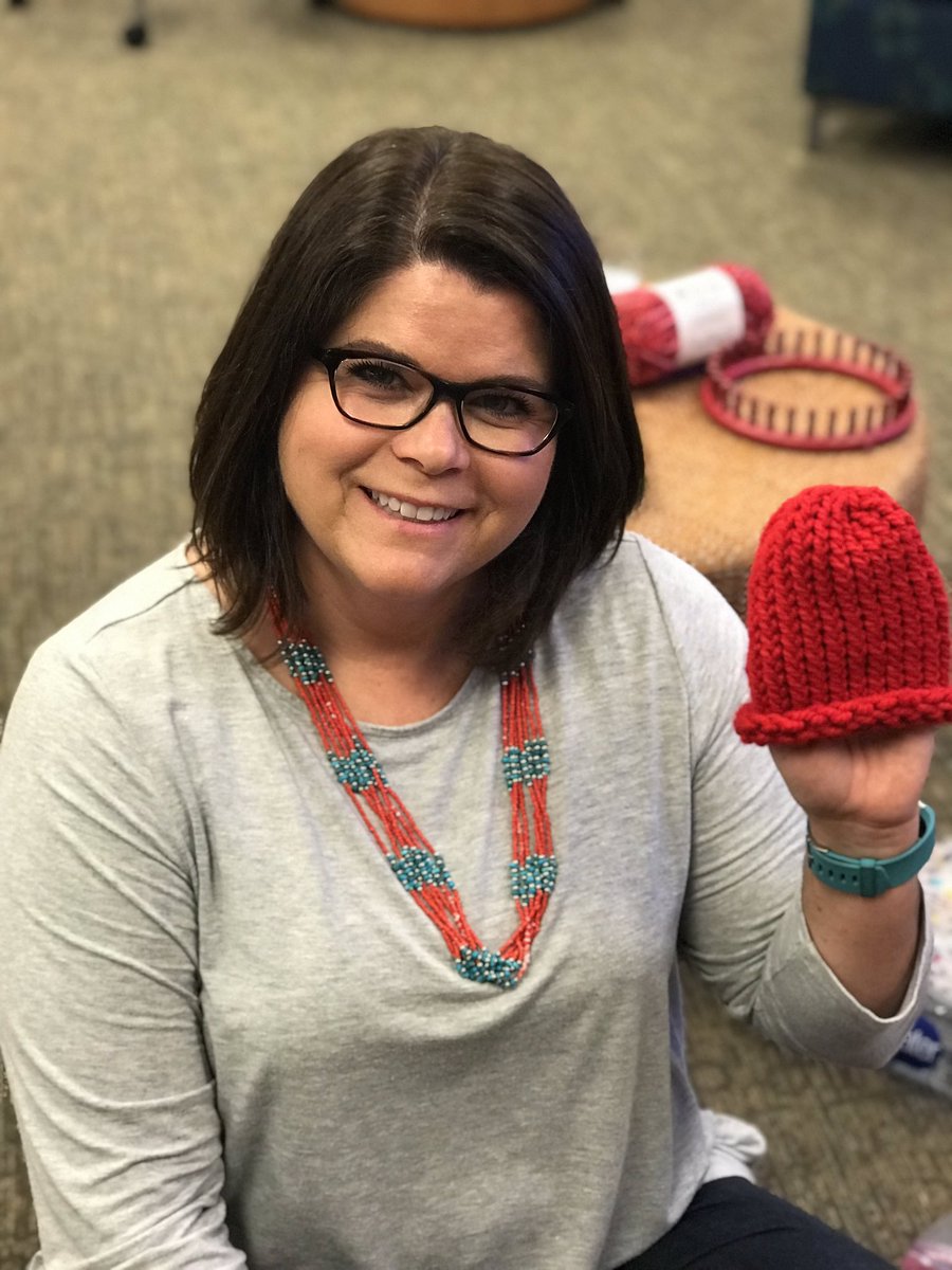 Little Hats Big ❤️’s <a href="/American_Heart/">American Heart Association</a> #TrinityLearns