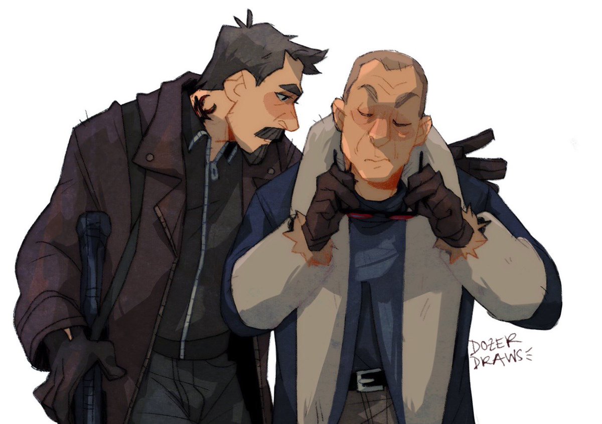 littledozerbaby's tweet image. more Hector and Vilain 💸 #expendables2 #hectorvilain #dozerdraws