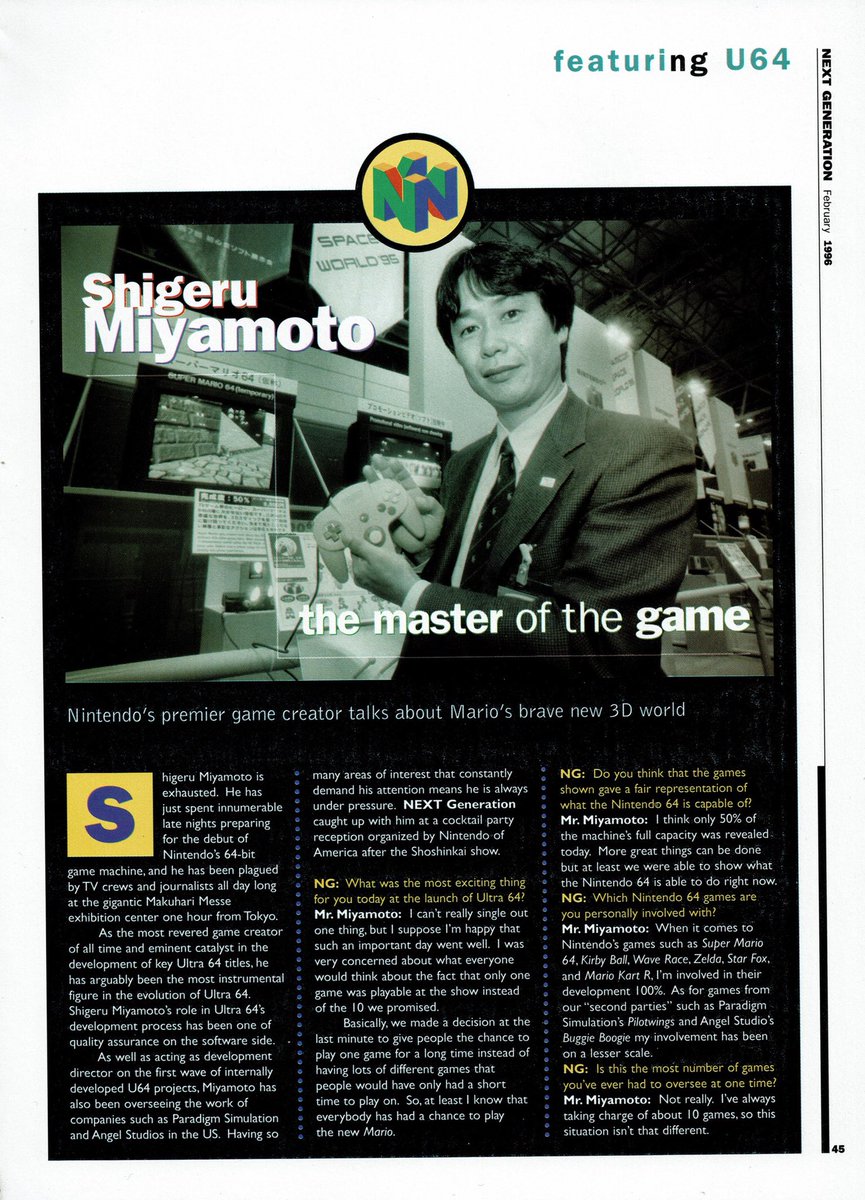 Retrô entrevistas: Shigeru Miyamoto, 2001 - Memória BIT