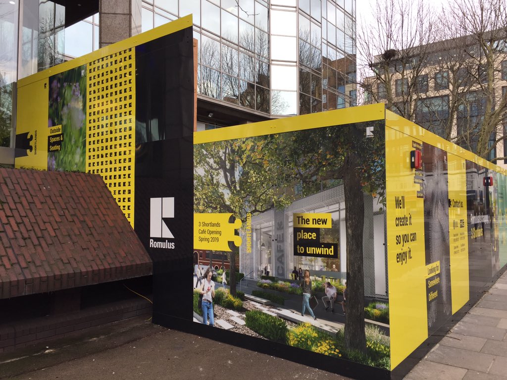 formatgraphics's tweet image. Another recent site hoarding produced and installed with anti graffiti laminate and matching headers and kickers.