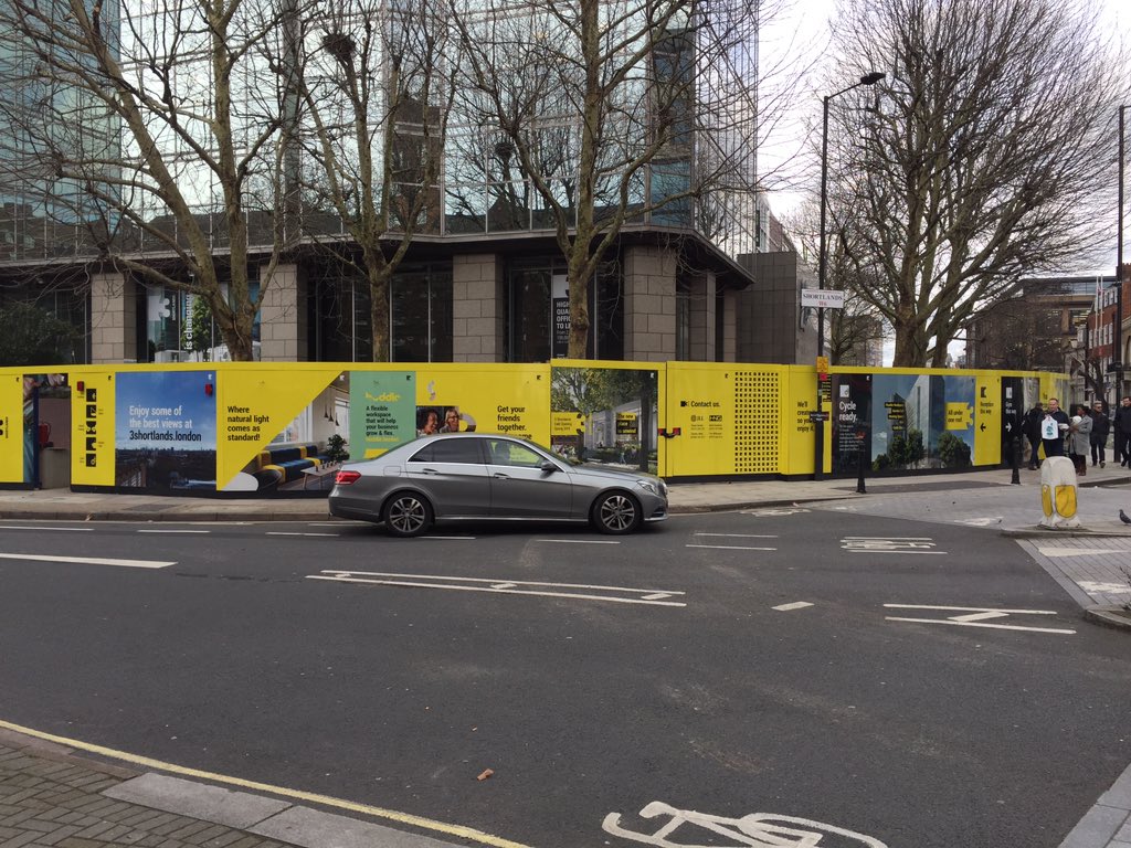 formatgraphics's tweet image. Another recent site hoarding produced and installed with anti graffiti laminate and matching headers and kickers.