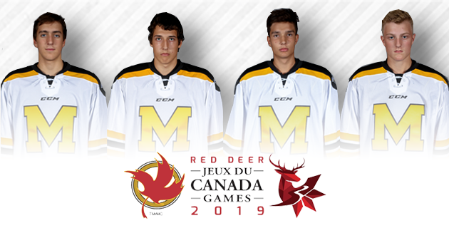 The captains for Male U-16 #TeamMB have been named for the <a href="/2019CanadaGames/">2019 Canada Games</a>!🏒🥅

Captain | Carson Lambos
Assistant | Eric Alarie
Assistant | Aidan Brook
Assistant | Grady Lane

🔗| bit.ly/2tlNZtQ
