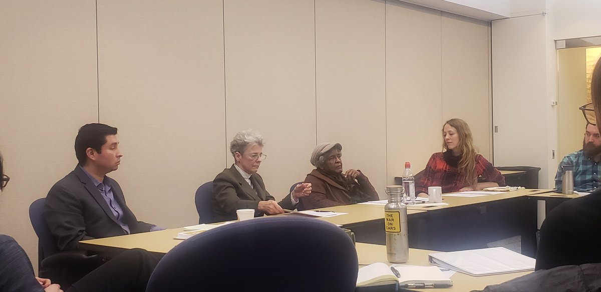 MyUrbanDreams's tweet photo. Listening in on a great conversation with a phenomenal panel on transportation equity. #CompleteStreetsCoalition
@ONTO2050
@greenreaper
@activetrans https://t.co/ysPIqcq3cG