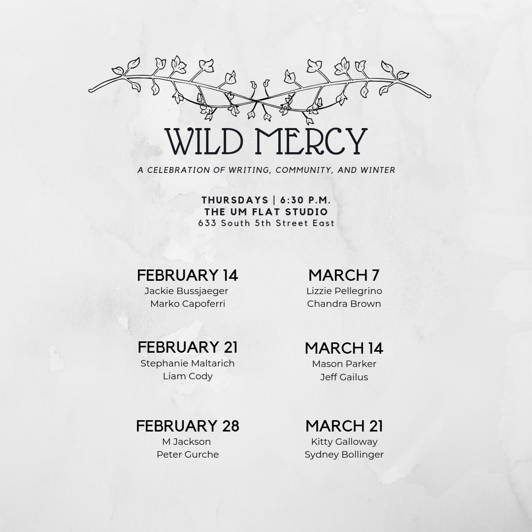 CamasMag's tweet photo. We are so happy to announce the official Wild Mercy schedule! Come and support some fantastic environmental writers. 
.
#amwriting #amreading #amediting #wildmercy #writing https://t.co/15d7BYjjVy
