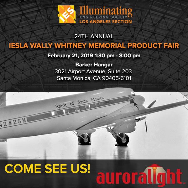 Auroralight_Inc's tweet image. Excited to attend the 24th annual IESLA Wally Whitney Memorial Product Fair! Make sure to stop by our booth! #iesla #ies #losangeleslighting #IESLAProuductFair #2019IESLAProductFair #auroralightinc #led
