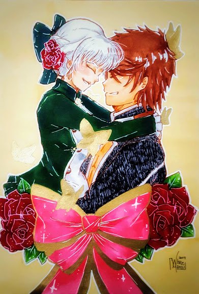 🌌White Manju 🌌 Commissions Open! on Twitter: "Commission for @Momma_Choco! I'm so proud of this drawing! I have so much trouble drawing interactions between characters, so this piece is really an accomplishment!