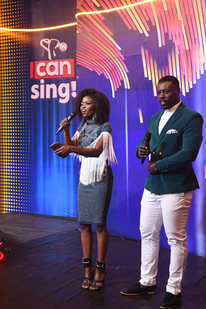 muzikikenya's tweet photo. Our awesome hosts for tonight,@iamcheroo &amp; @daniel_valor looking all fresh with style 🌴🌴 @KTN_ICanSing @KTNKenya @Taafrija #ktnIcansing https://t.co/uHz56mxtIp