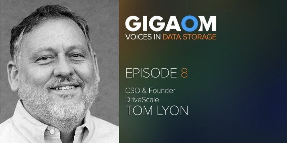 Listen to Tom Lyon on the "GigaOm Voices in Data Storage" Podcast to hear him talk about infrastructure, composability, growth and network speed.  bit.ly/2Xcn1Tk