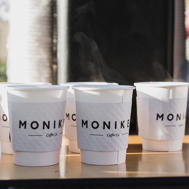It's coffee o'clock ☕️ Headed to our friends at @monikercoffee for a quick pickme up to get us through this day and then onto the weekend 💃🕺 bit.ly/2GLvsPA