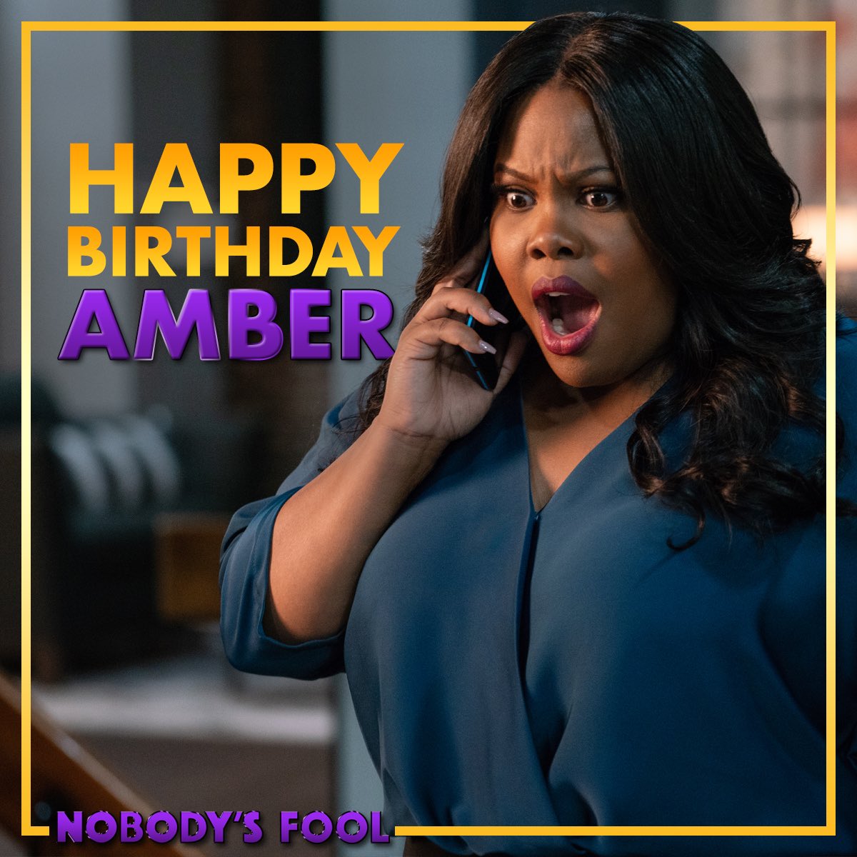 Happy birthday to our BFF Amber Riley!  