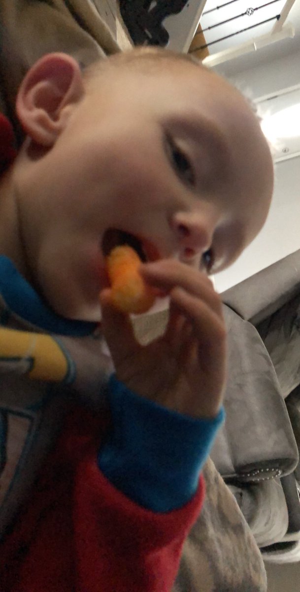 abby19193573's tweet photo. #ImNoHeroBut I let this kid eat Cheetos for breakfast. #HappyFriday https://t.co/RZ3OqCayqB