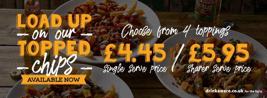 EaglesCornerPub's tweet photo. Who would you like to share a bowl of Topped Chips with? 4 different choices of topping.

Join us to share and enjoy a bowl now. #nottingham #tasty #friday #fridayfeeling https://t.co/O5WtOVbcAI