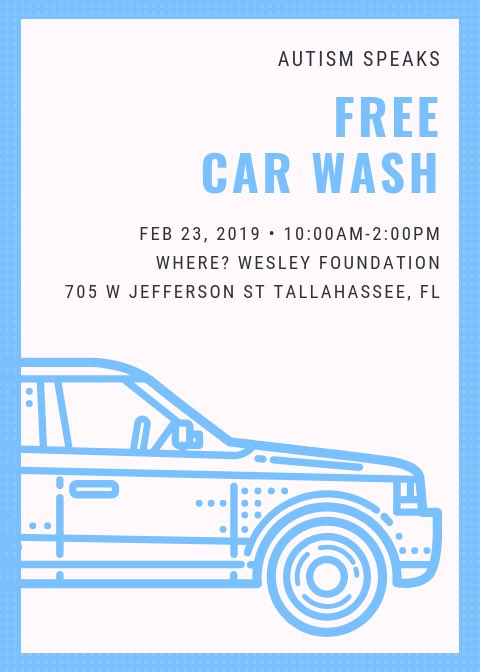 ASU_FSU's tweet photo. Is your car dirty and you don’t want to wash it? You’re in luck! We are hosting a free car wash next Saturday at the Wesley Foundation from 10-2! We can’t wait to see everyone⭐️ https://t.co/x7xY35PEml